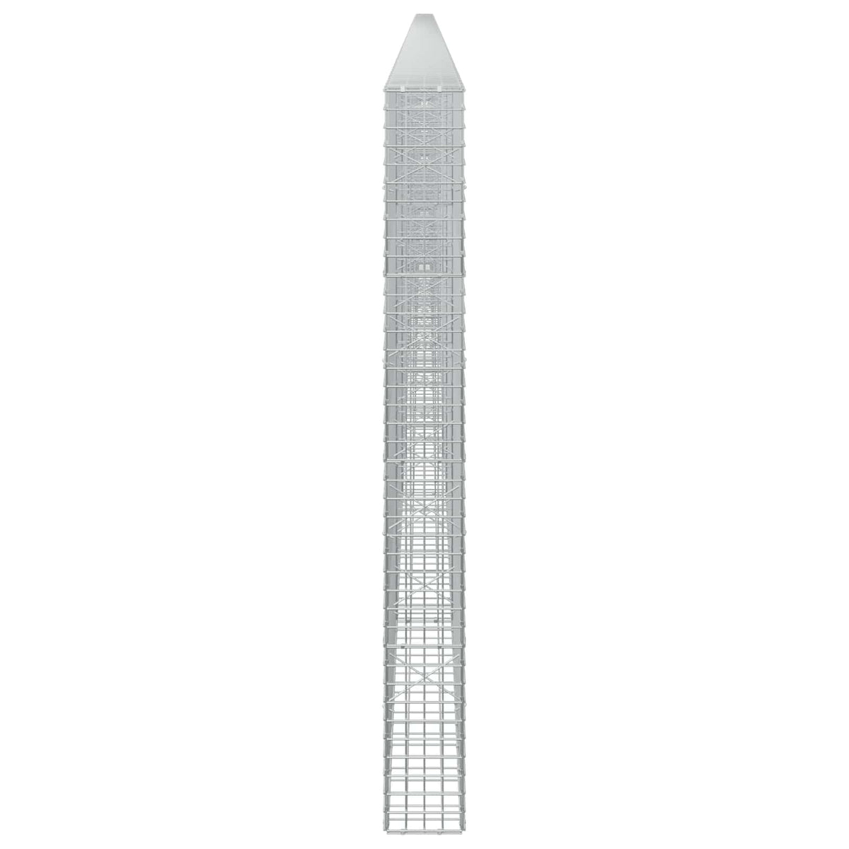Gabion s 5 mm žicom i mrežom 5x5 cm 1100x20x200 cm