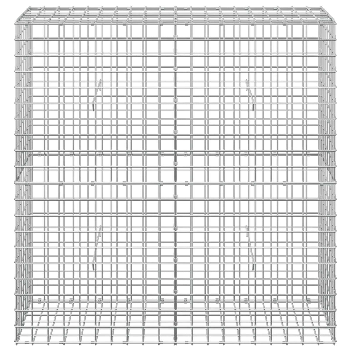 Gabion s 5 mm žicom i mrežom 5x5 cm 100x30x100 cm