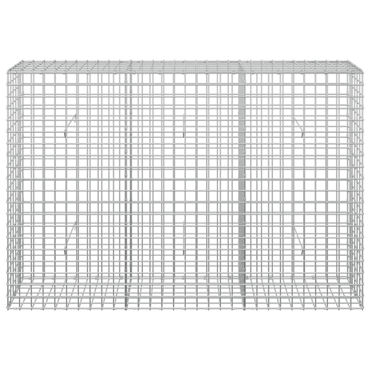 Gabion s 5 mm žicom i mrežom 5x5 cm 150x30x100 cm