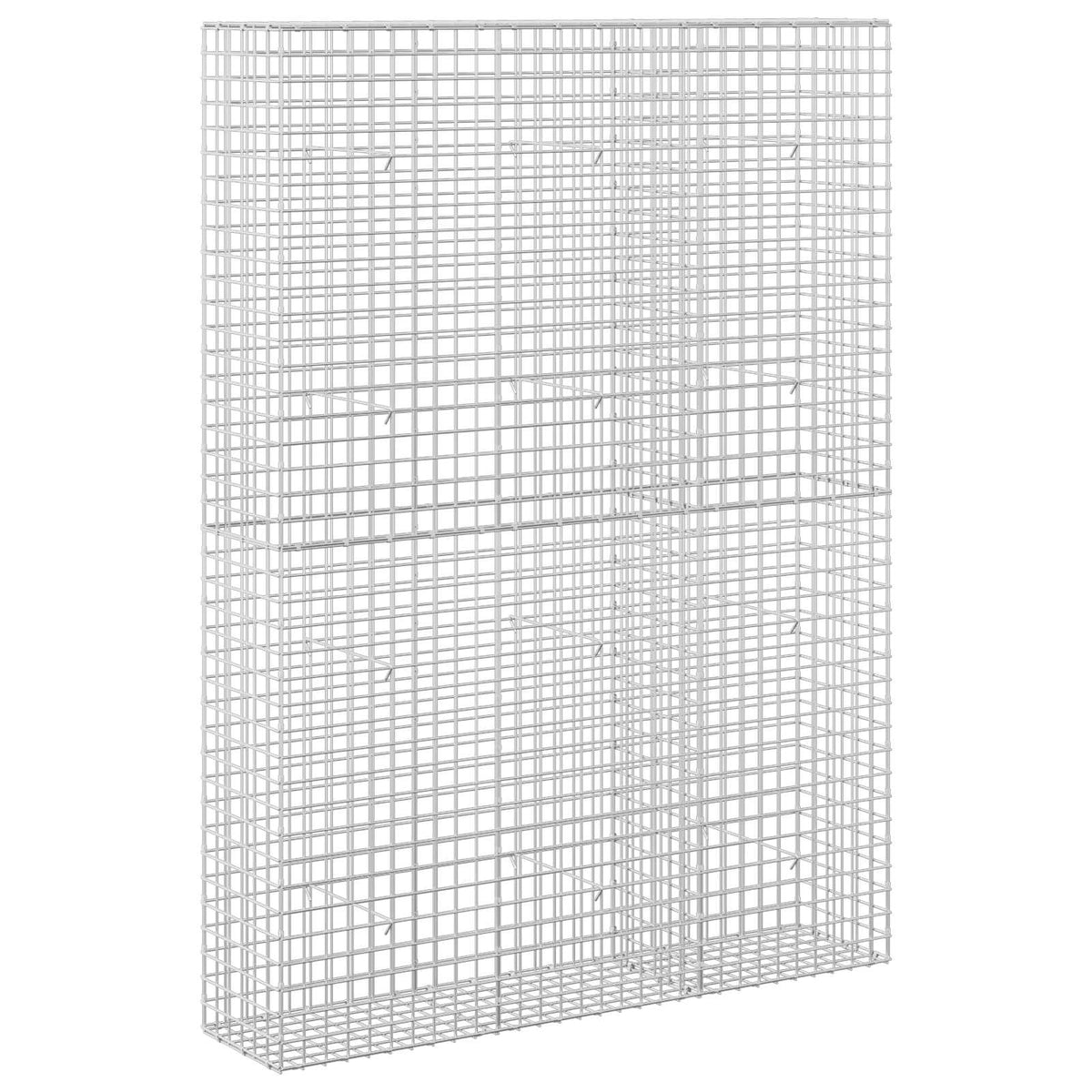 Gabion s 5 mm žicom i mrežom 5x5 cm 150x30x200 cm
