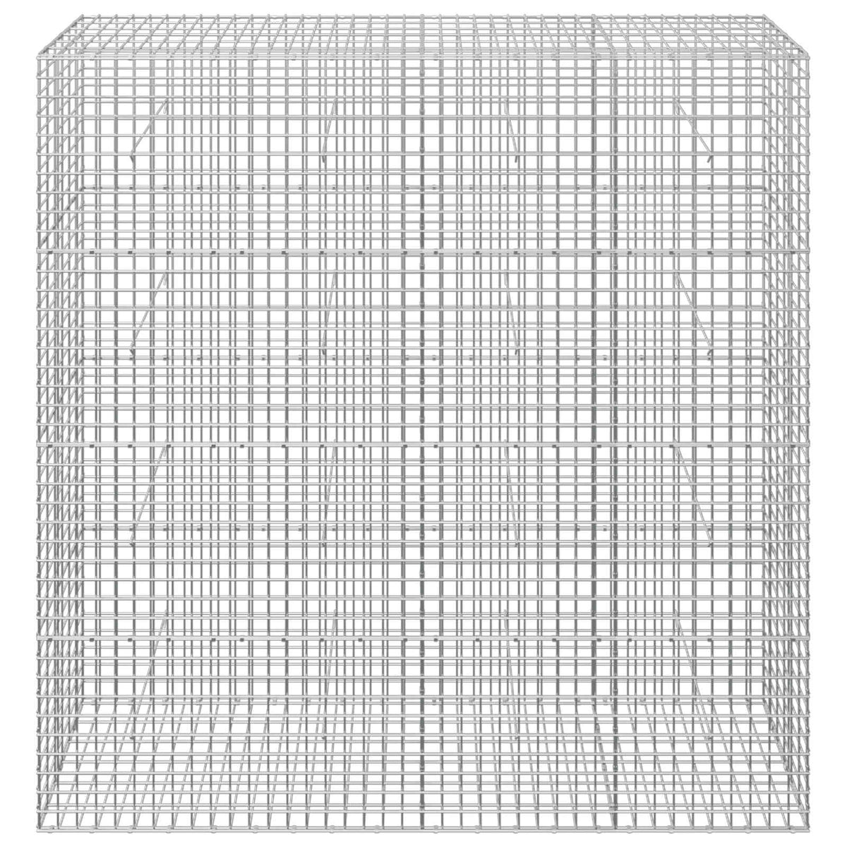 Gabion s 5 mm žicom i mrežom 5x5 cm 200x30x200 cm