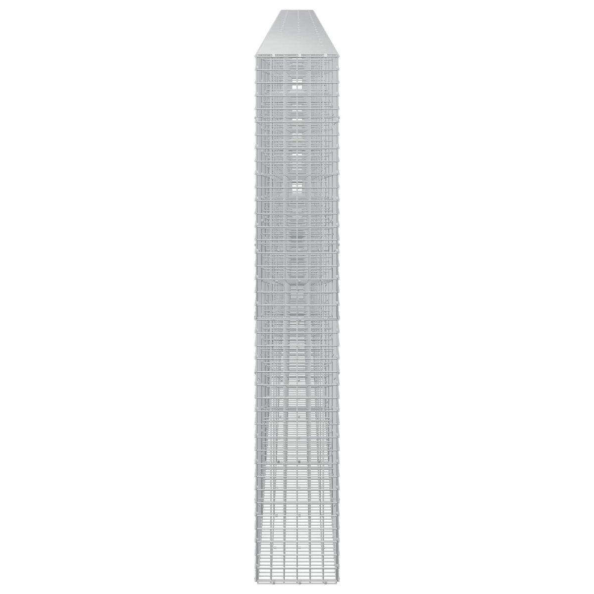 Gabion s 5 mm žicom i mrežom 5x5 cm 1200x30x200 cm