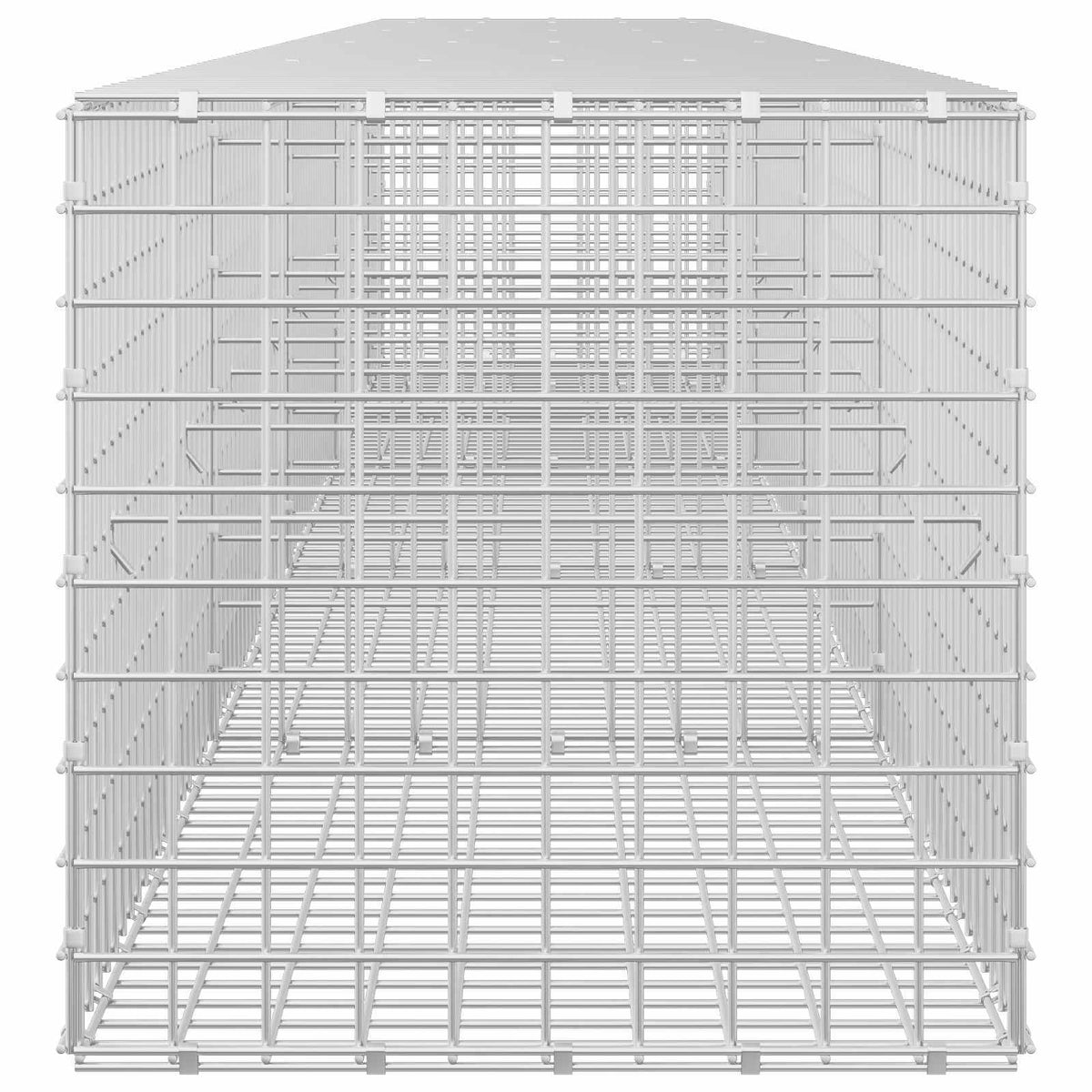 Gabion s 5 mm žicom i mrežom 5x5 cm 450x50x50 cm