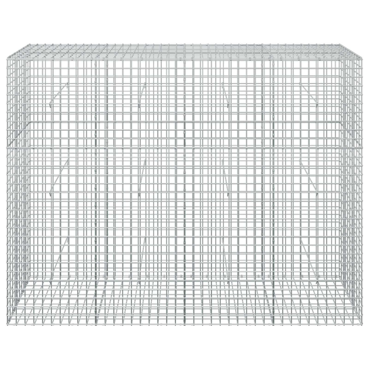 Gabion s 5 mm žicom i mrežom 5x5 cm 200x50x150 cm