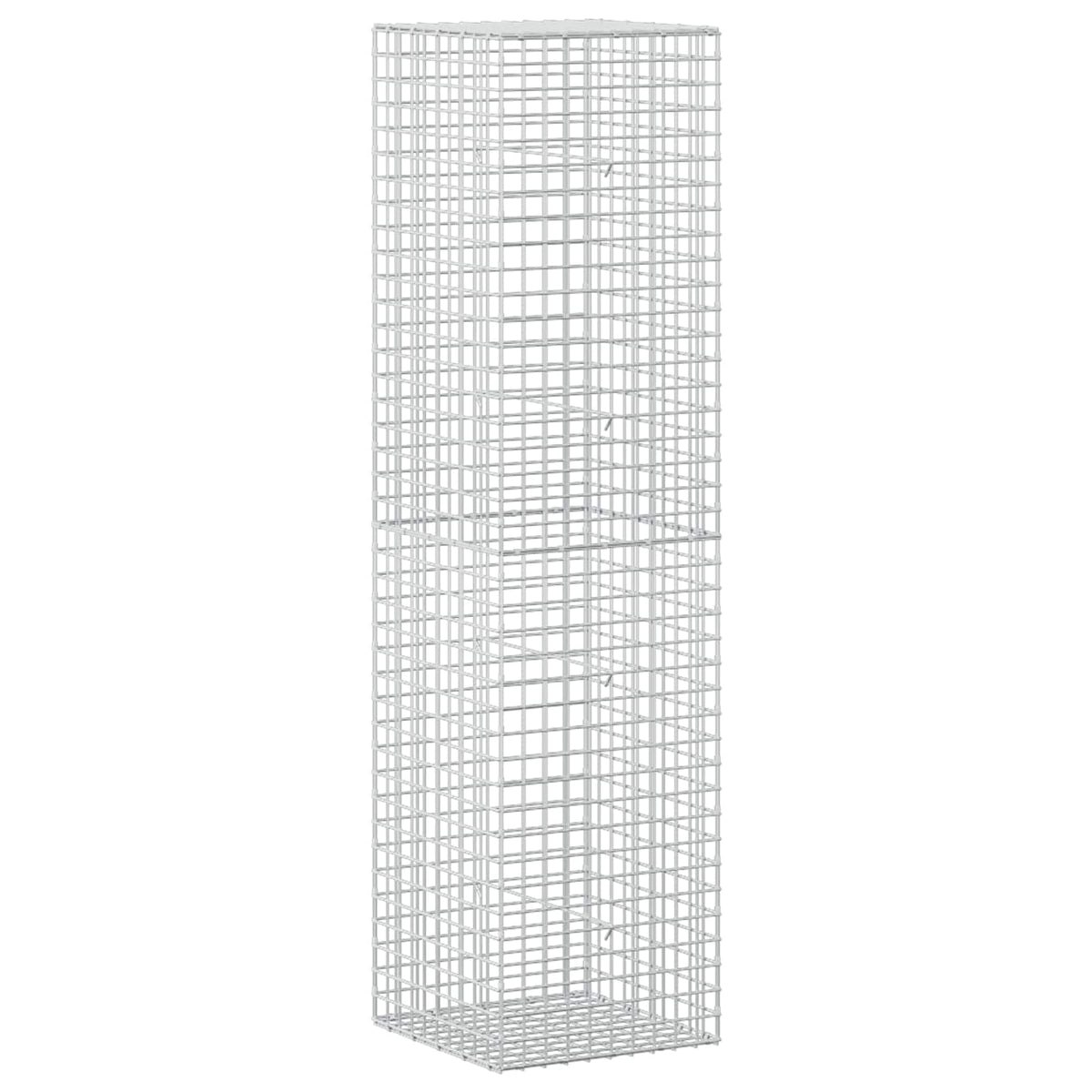 Gabion s 5 mm žicom i mrežom 5x5 cm 50x50x200 cm