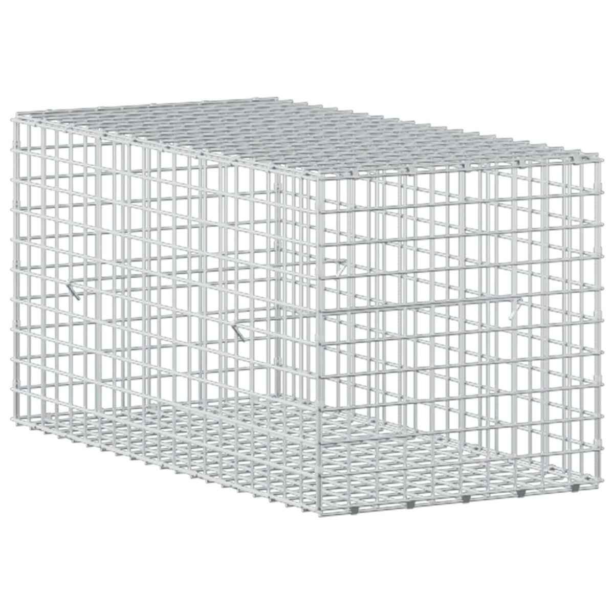 Gabion s 5 mm žicom i mrežom 5x5 cm 50x100x50 cm