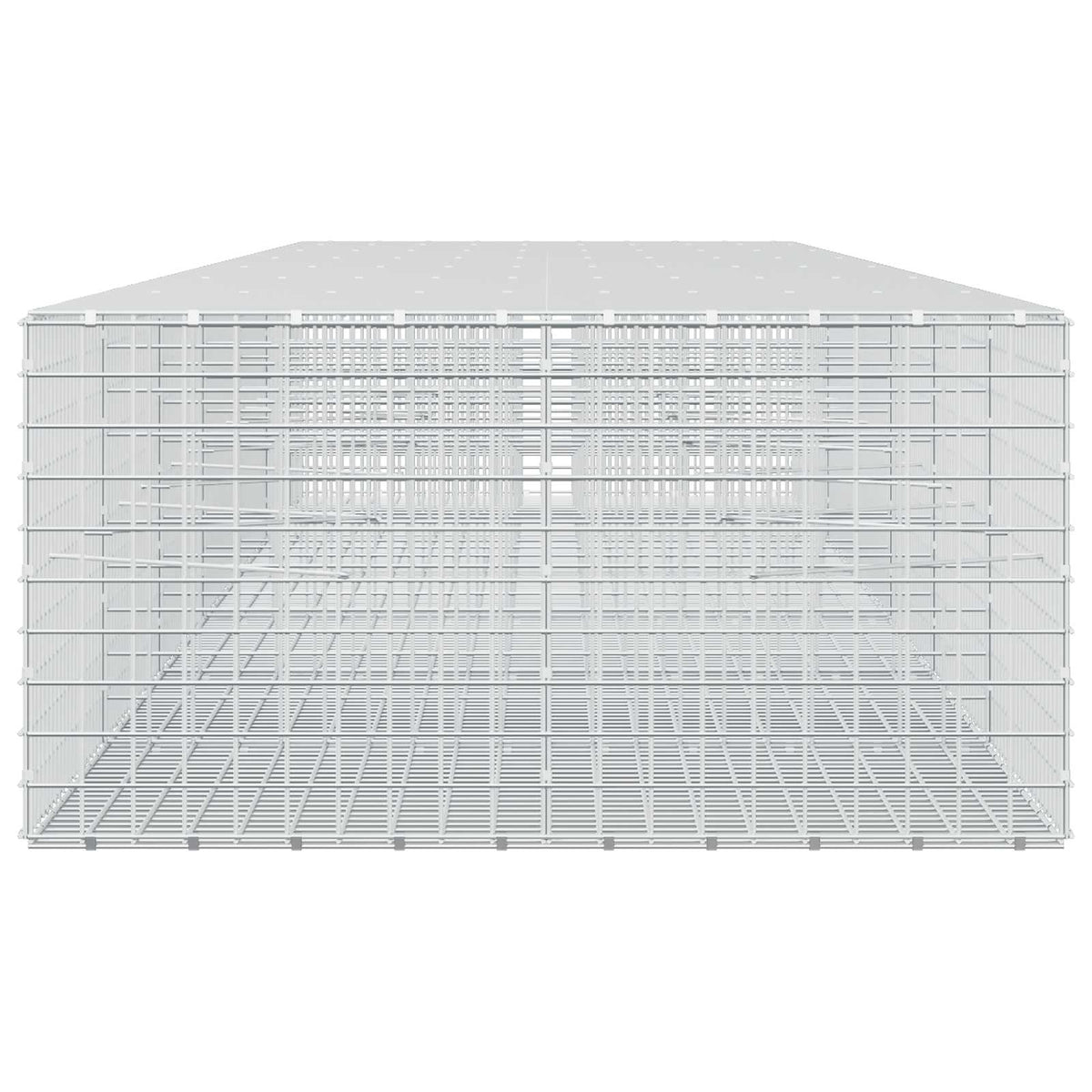 Gabion s žicom debljine 5 mm i mrežom 5x5 cm 650x100x50 cm