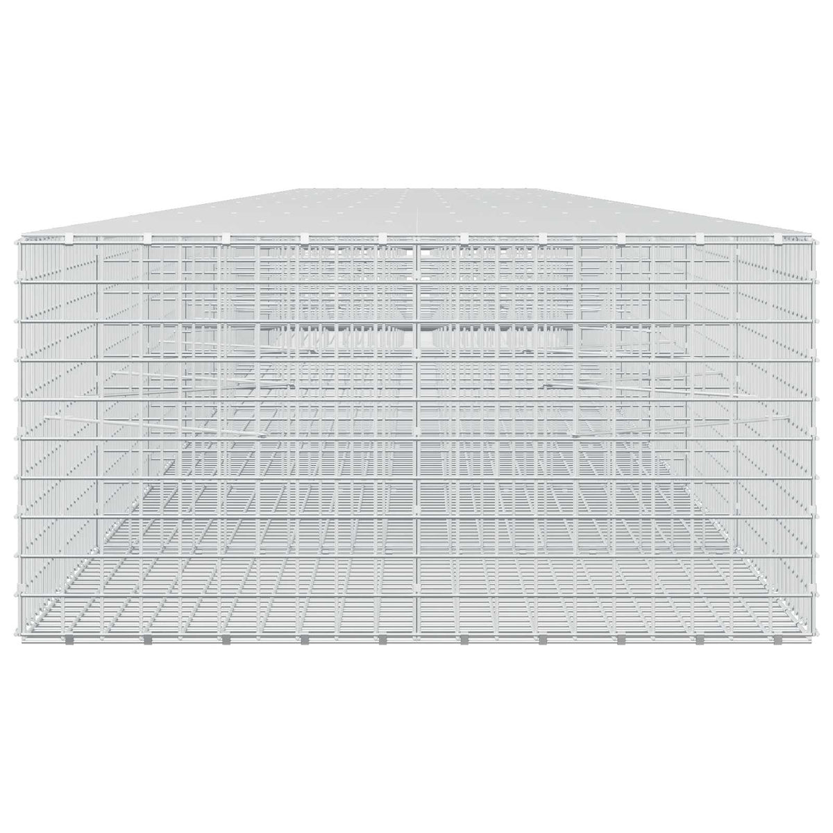 Gabion s 5 mm žicom i mrežom 5x5 cm 1000x100x50 cm