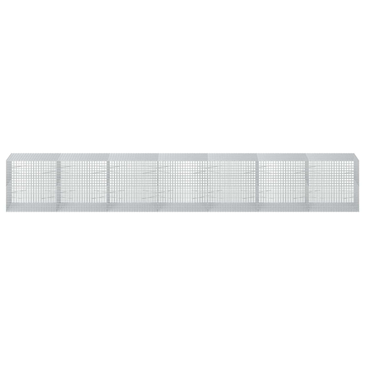 Gabion s 5 mm žicom i mrežom 5x5 cm 700x100x100 cm