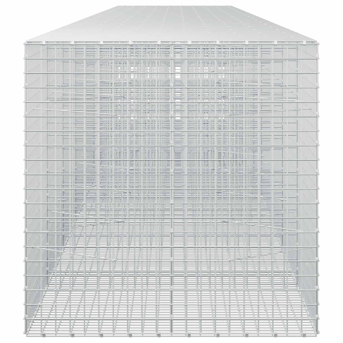 Gabion s 5 mm žicom i mrežom 5x5 cm 950x100x100 cm