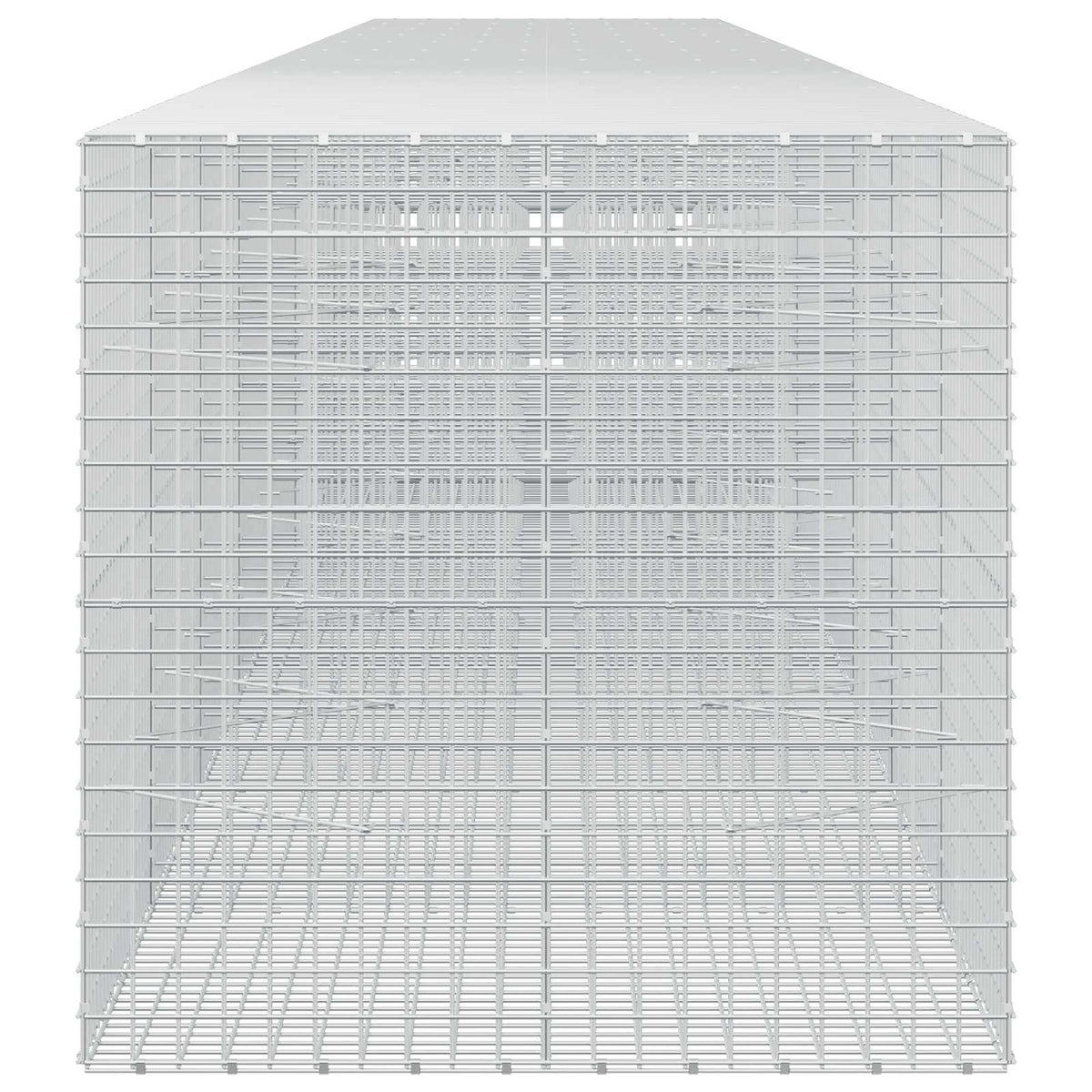 Gabion s 5 mm žicom i mrežom 5x5 cm 1000x100x100 cm