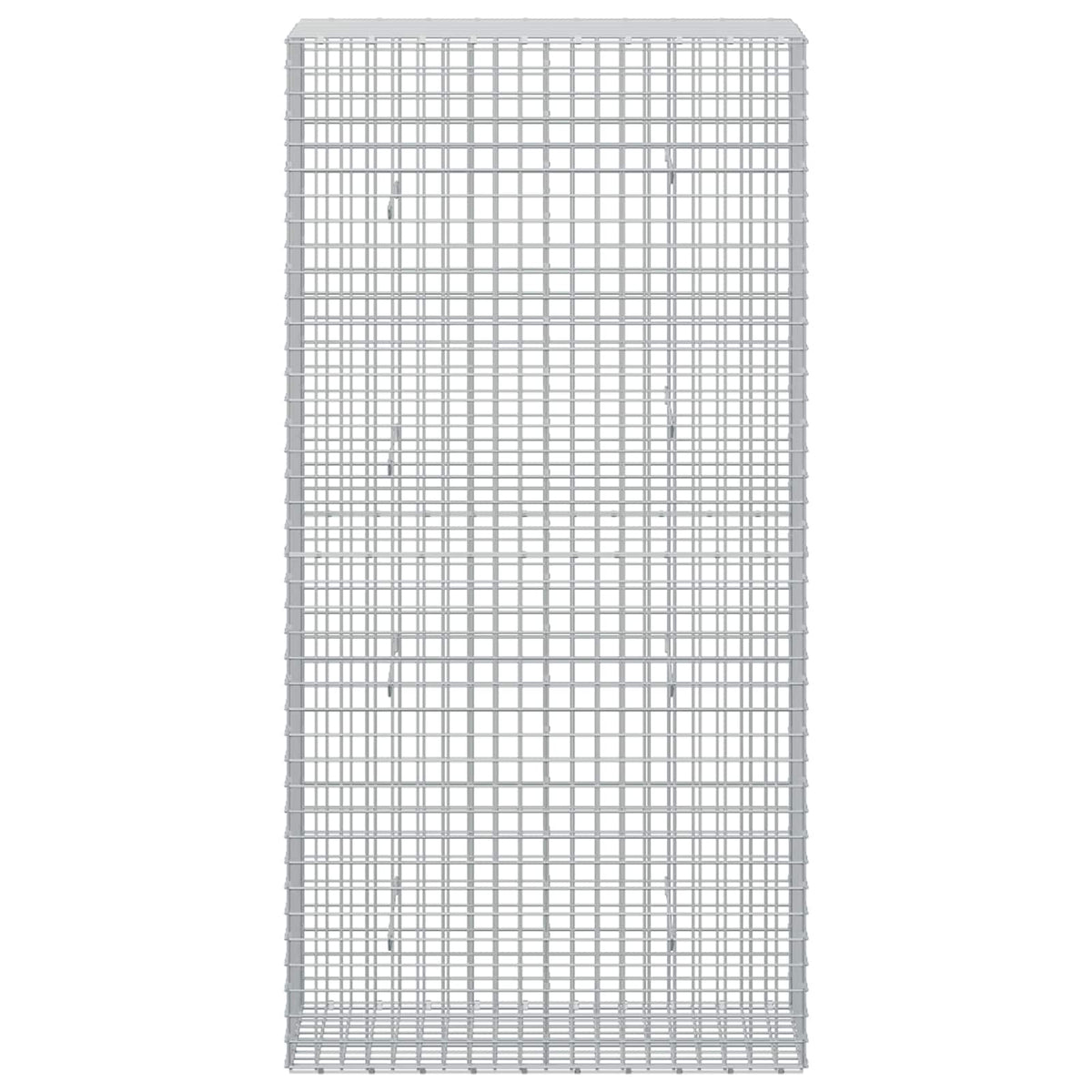 Gabion s žicom debljine 5 mm i mrežom 5x5 cm 50x100x200 cm