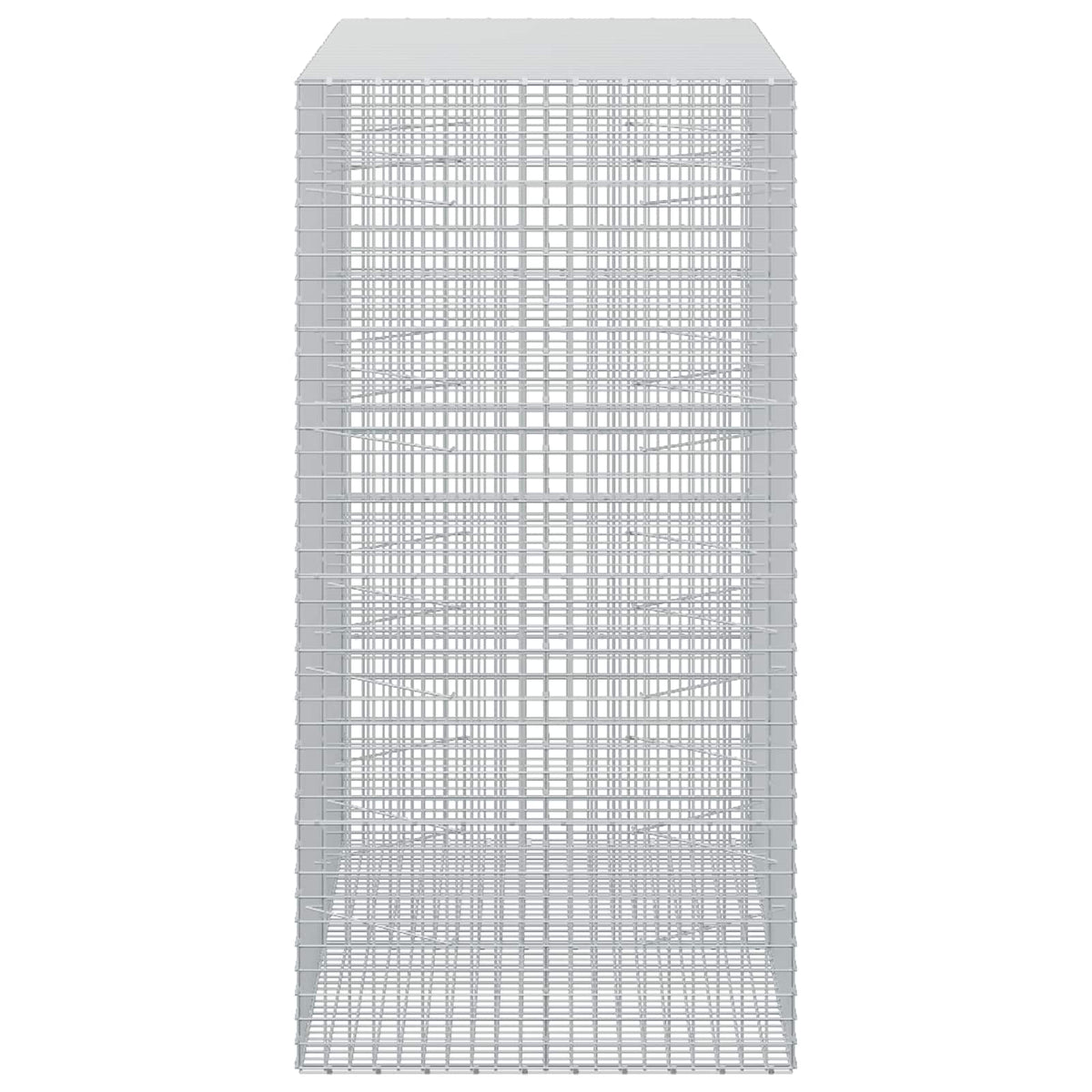 Gabion s 5 mm žicom i mrežom 5x5 cm 200x100x200 cm