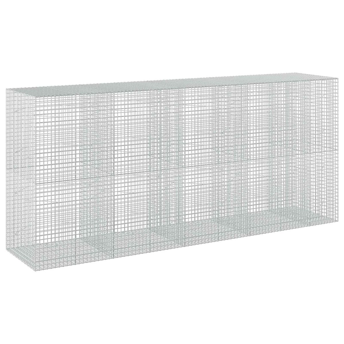 Gabion s 5 mm žicom i mrežom 5x5 cm 450x100x200 cm