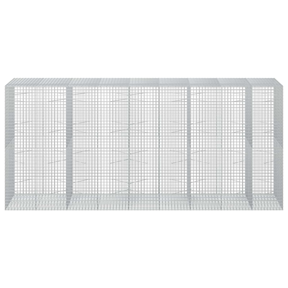 Gabion s 5 mm žicom i mrežom 5x5 cm 450x100x200 cm