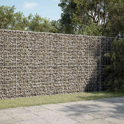 Gabion s žicom debljine 5 mm i mrežom 5x10 cm 200x10x200 cm