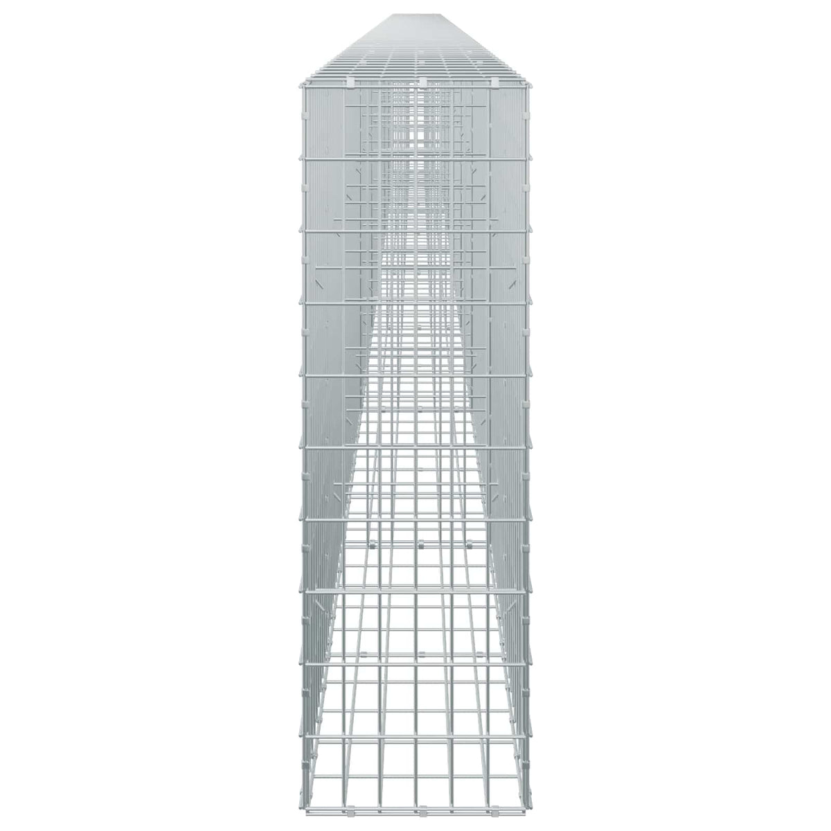Gabion s žicom debljine 5 mm i mrežom 5x10 cm 750x30x100 cm
