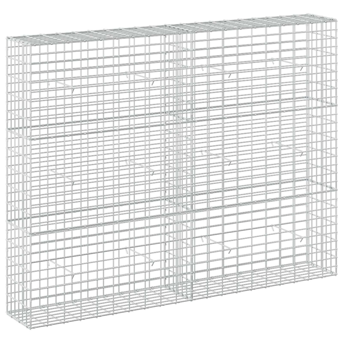 Gabion s žicom debljine 5 mm i mrežom 5x10 cm 200x30x150 cm
