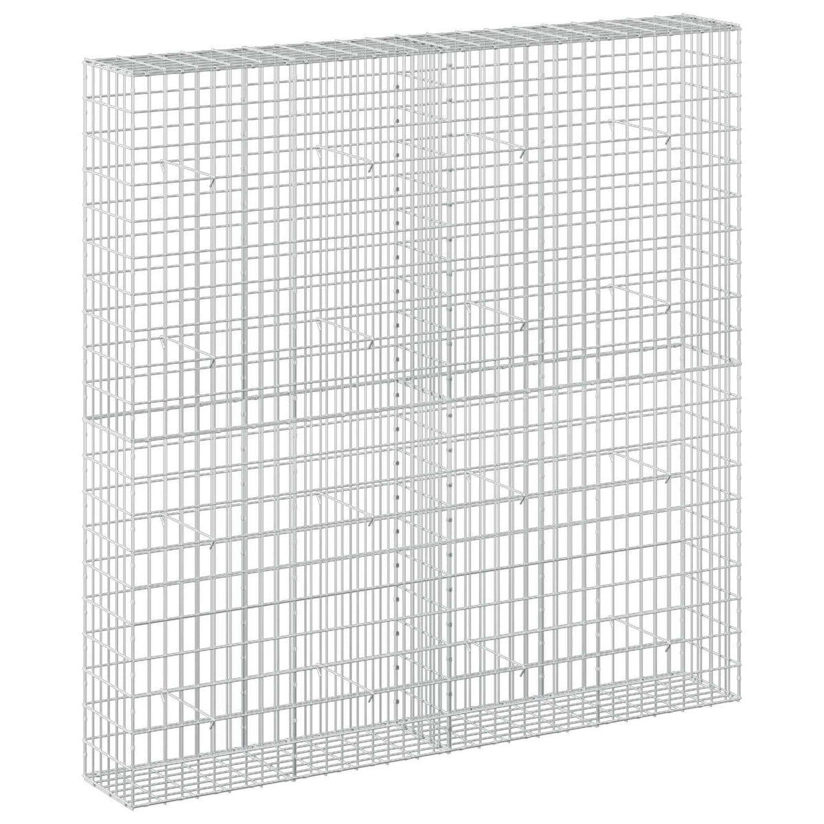 Gabion s žicom debljine 5 mm i mrežom 5x10 cm 200x30x200 cm