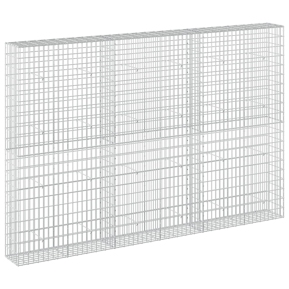 Gabion s žicom debljine 5 mm i mrežom 5x10 cm 300x30x200 cm