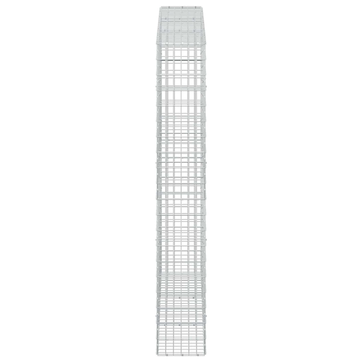 Gabion s žicom debljine 5 mm i mrežom 5x10 cm 300x30x200 cm