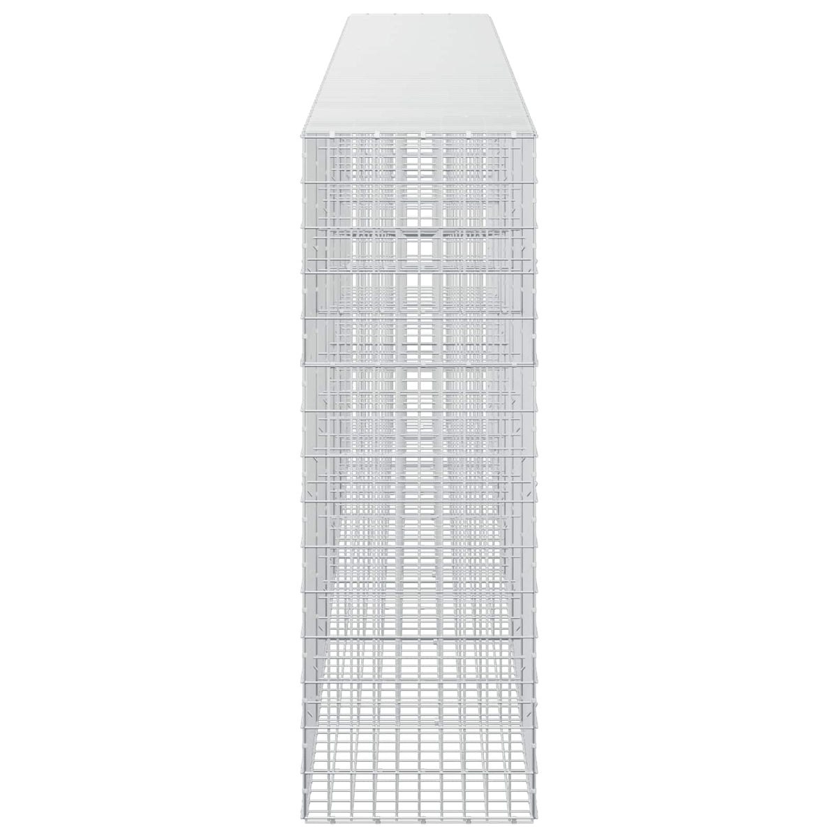 Gabion s žicom debljine 5 mm i mrežom 5x10 cm 600x50x150 cm