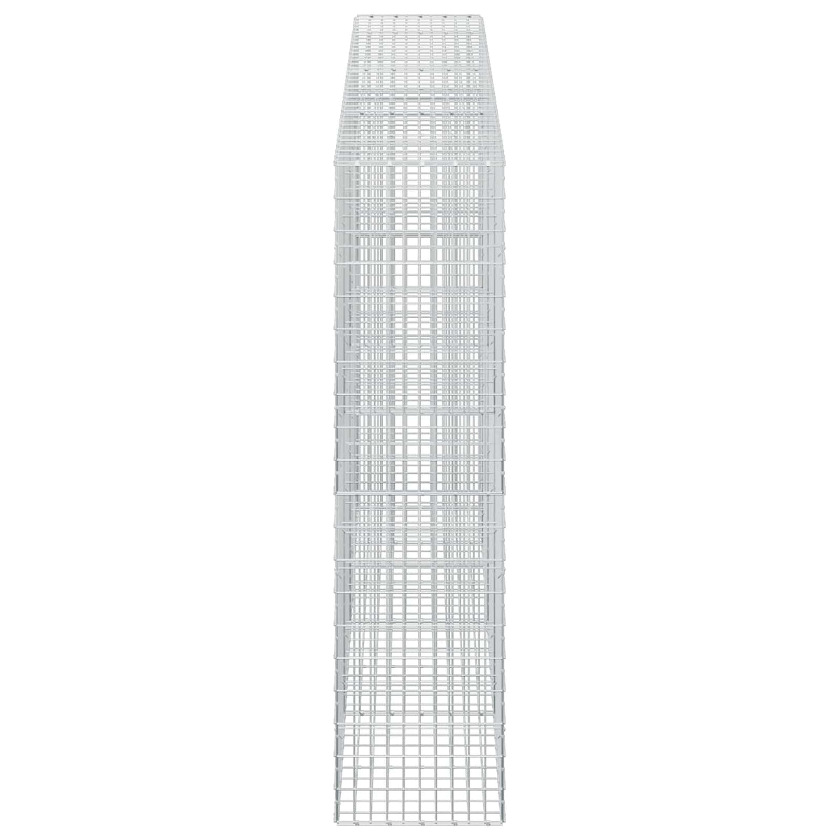 Gabion s žicom debljine 5 mm i mrežom 5x10 cm 350x50x200 cm