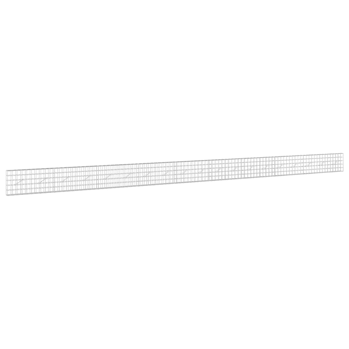 Gabion s žicom debljine 5 mm i mrežom 10x10 cm 950x10x50 cm