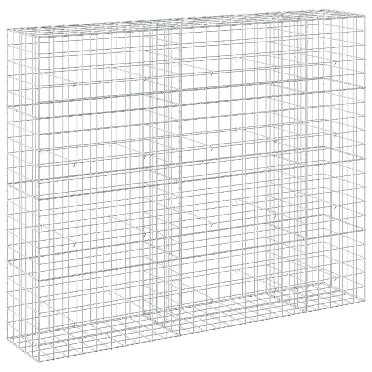 Gabion s žicom debljine 5 mm i mrežom 10x10 cm 250x50x200 cm