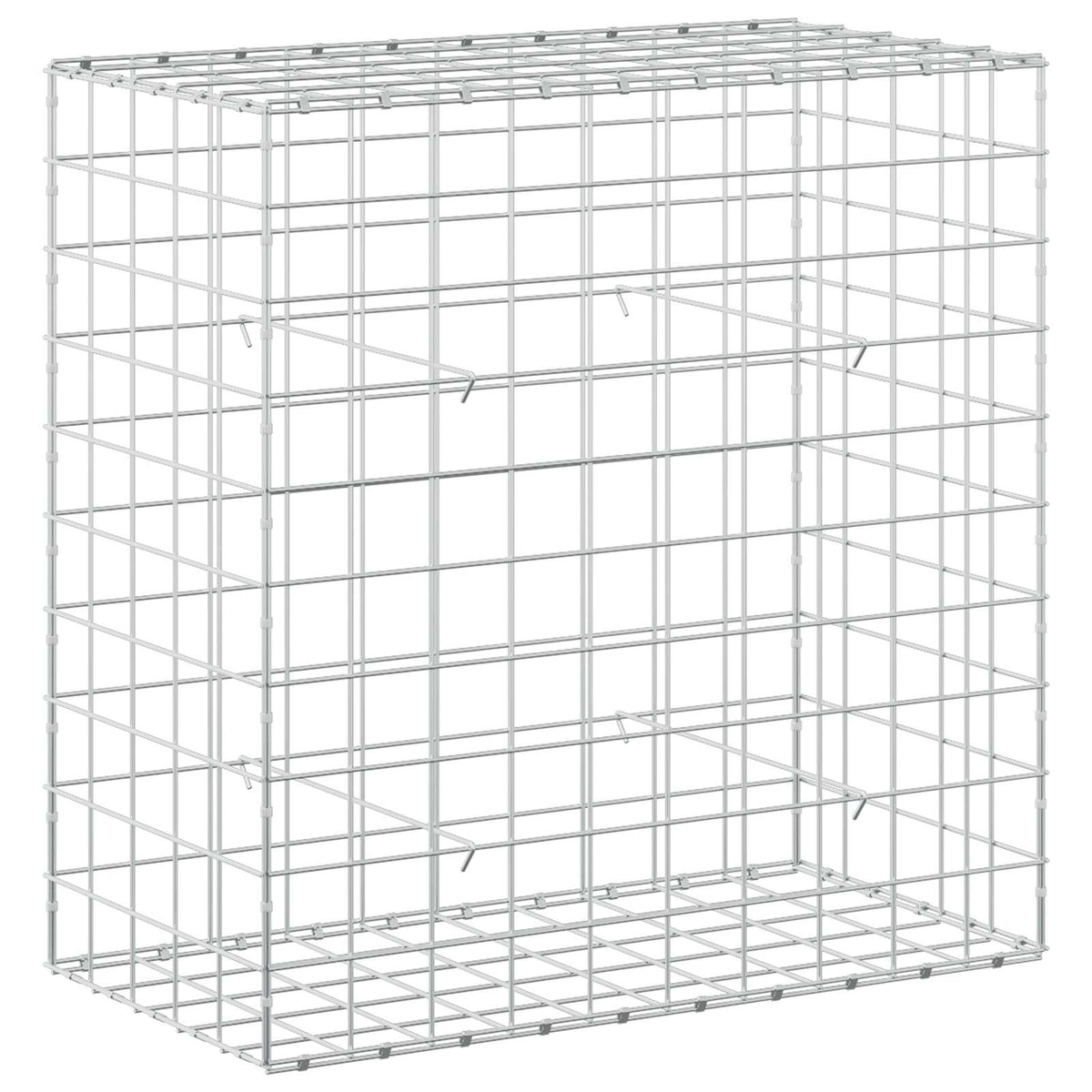 Gabion s žicom debljine 5 mm i mrežom 10x10 cm 50x100x100 cm