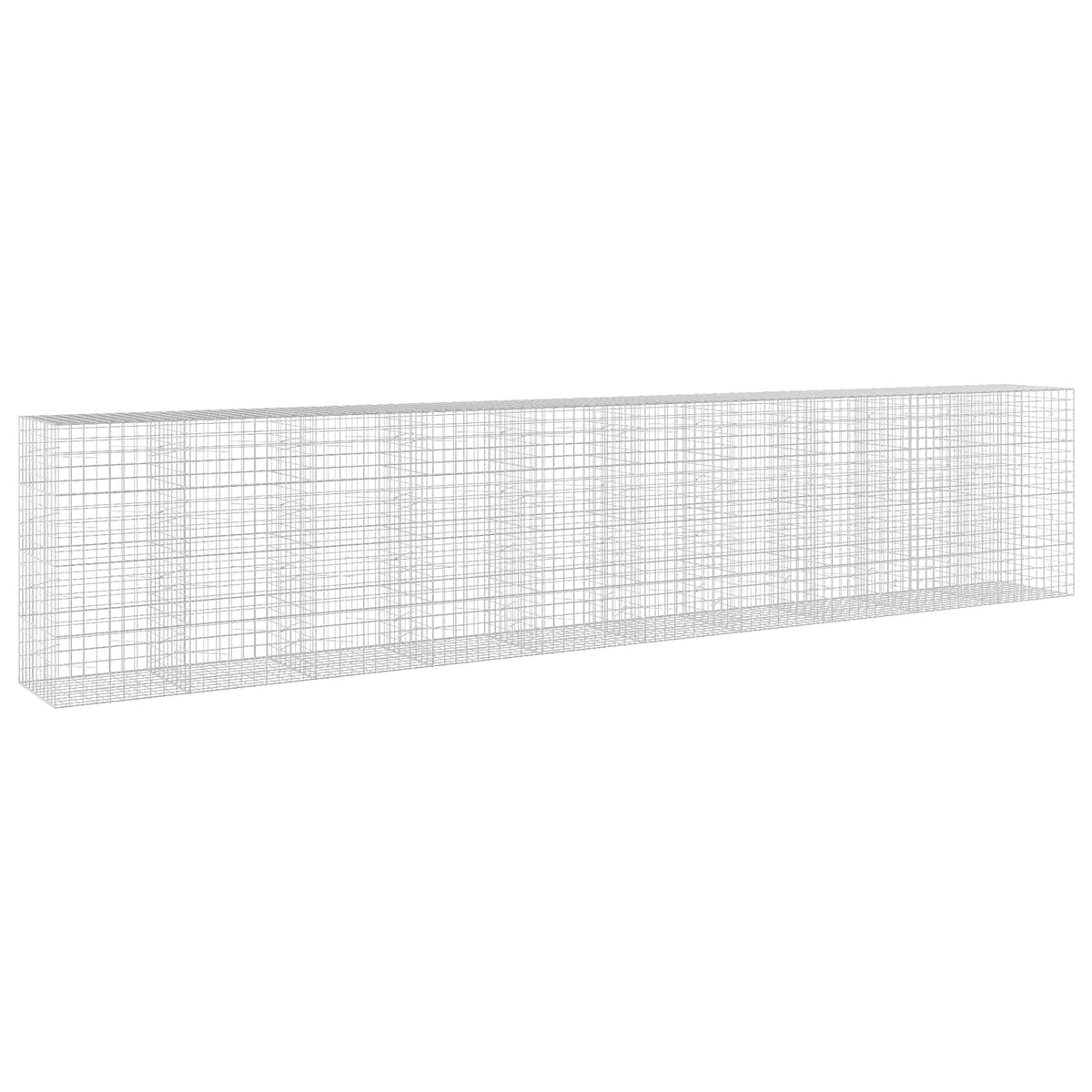 Gabion s žicom debljine 5 mm i mrežom 10x10 cm 1000x100x200 cm