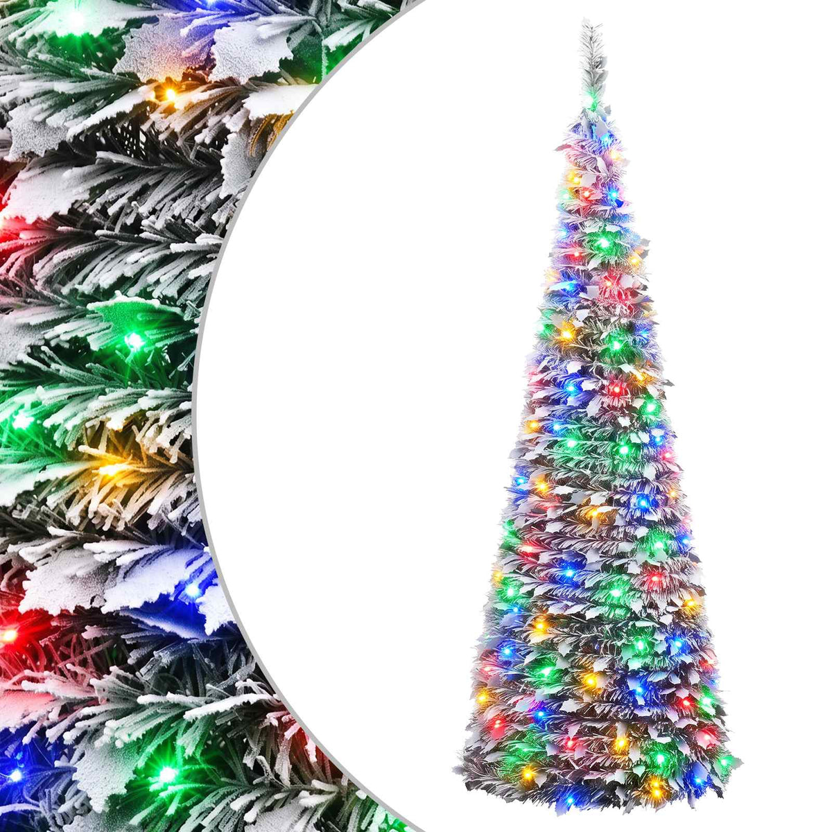Pop-up LED božićno drvce 180 LED lampica PVC i PET