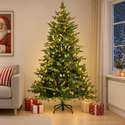Umjetno božićno drvce s nogom 150 cm 150 LED lampica