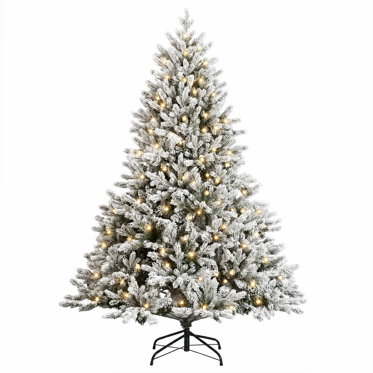 Umjetno božićno drvce s nogom 120 cm 150 LED lampica