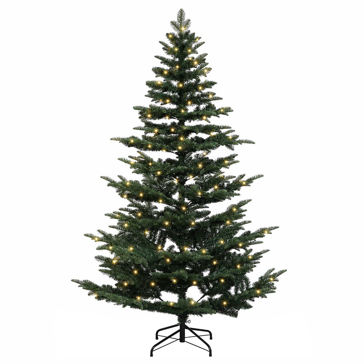 Umjetno božićno drvce s nogom 150 cm 150 LED lampica