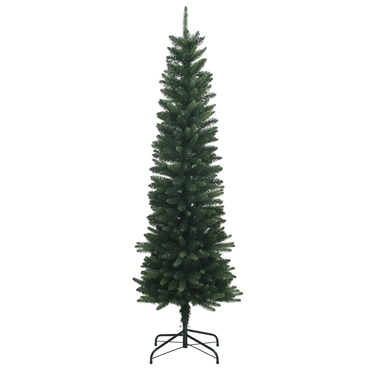 Umjetno vitko božićno drvce 120 cm 150 LED lampica Topla bijela