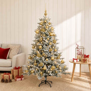 Umjetno božićno drvce s kuglicom 120 cm 150 LED lampica