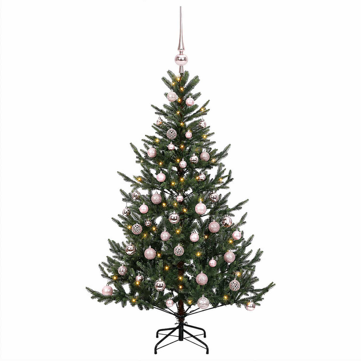 Umjetno božićno drvce s kuglicom 150 cm 150 LED lampica