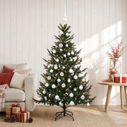Umjetno božićno drvce s kuglicom 120 cm 150 LED lampica