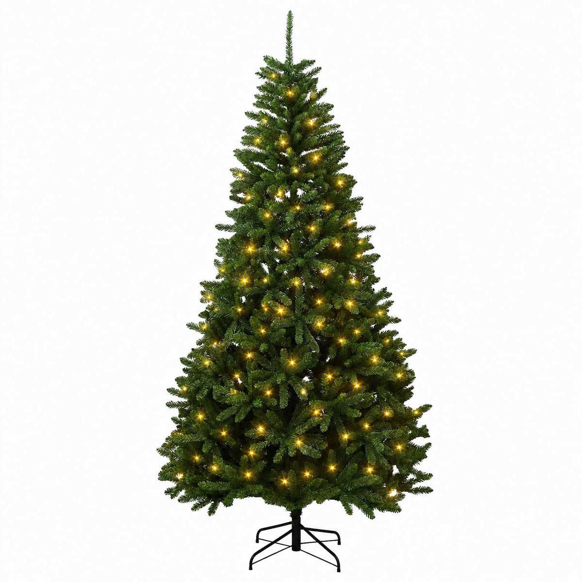 Umjetno božićno drvce s nogom 240 cm 300 LED lampica