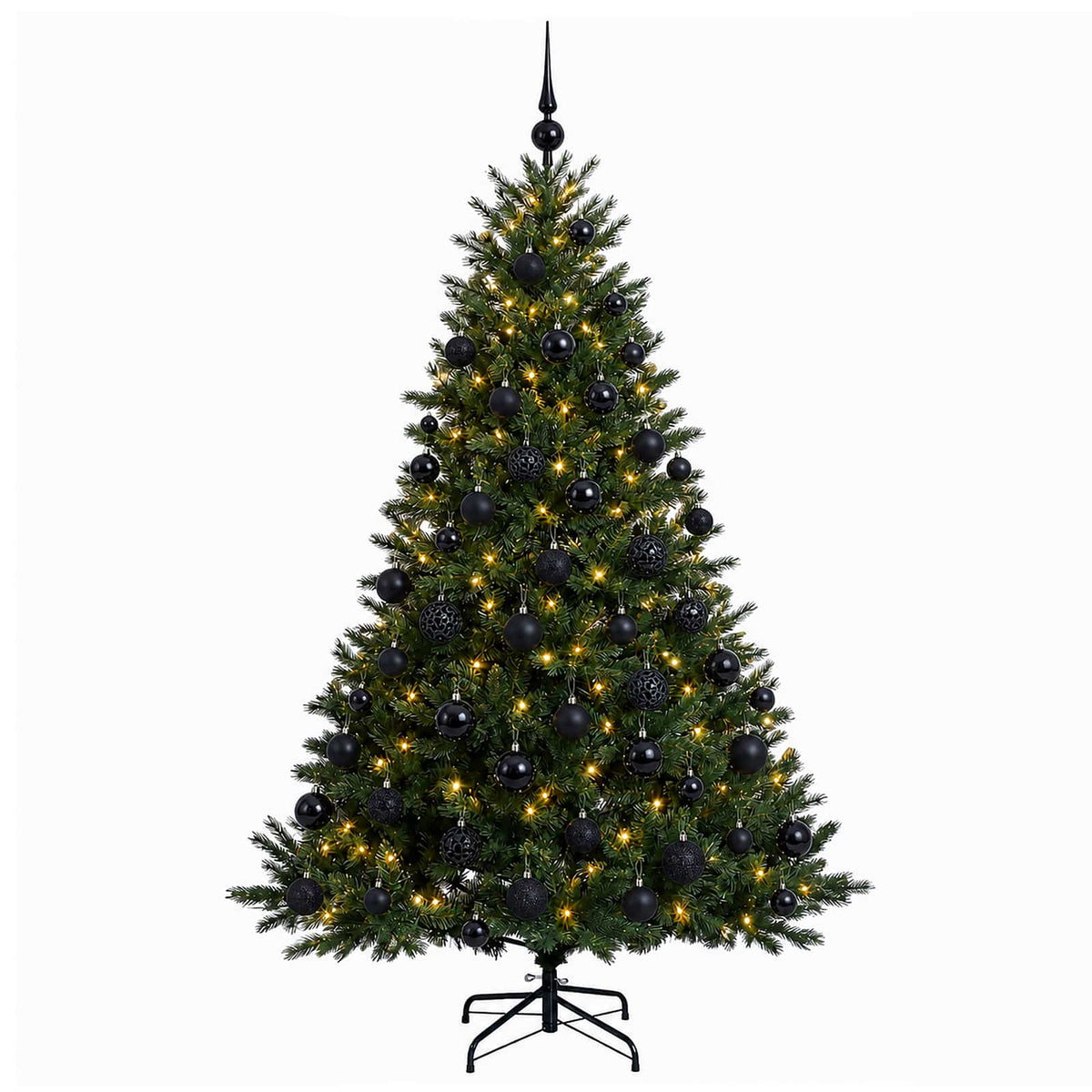 Umjetno božićno drvce s kuglicom 240 cm 300 LED lampica