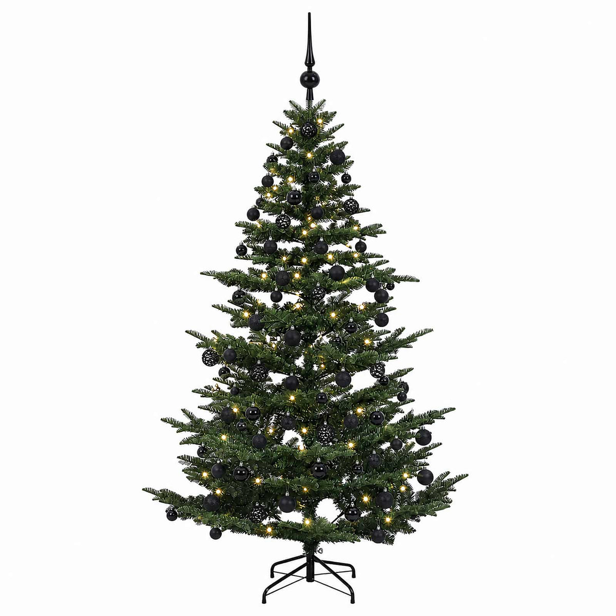 Umjetno božićno drvce s kuglicom 210 cm 300 LED lampica