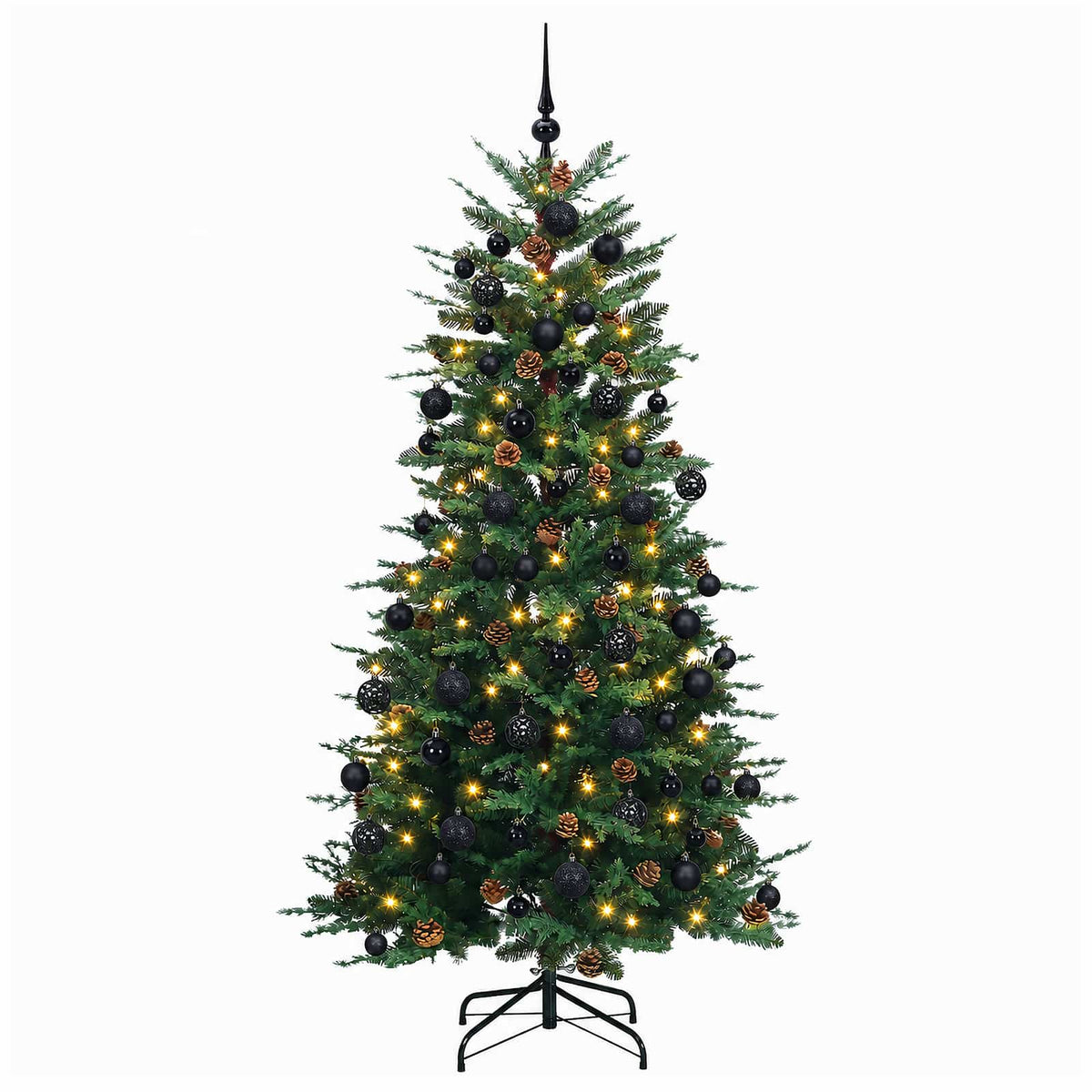 Umjetno božićno drvce s kuglicom 240 cm 300 LED lampica