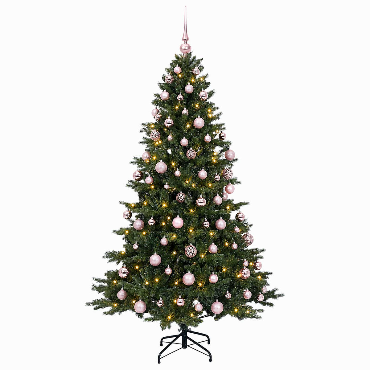 Umjetno božićno drvce s kuglicom 180 cm 300 LED lampica