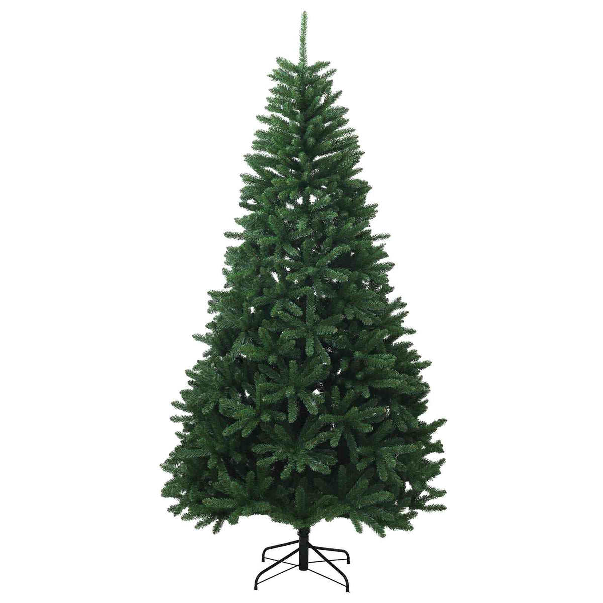Umjetno božićno drvce srednje zeleno s kuglicama 300 cm