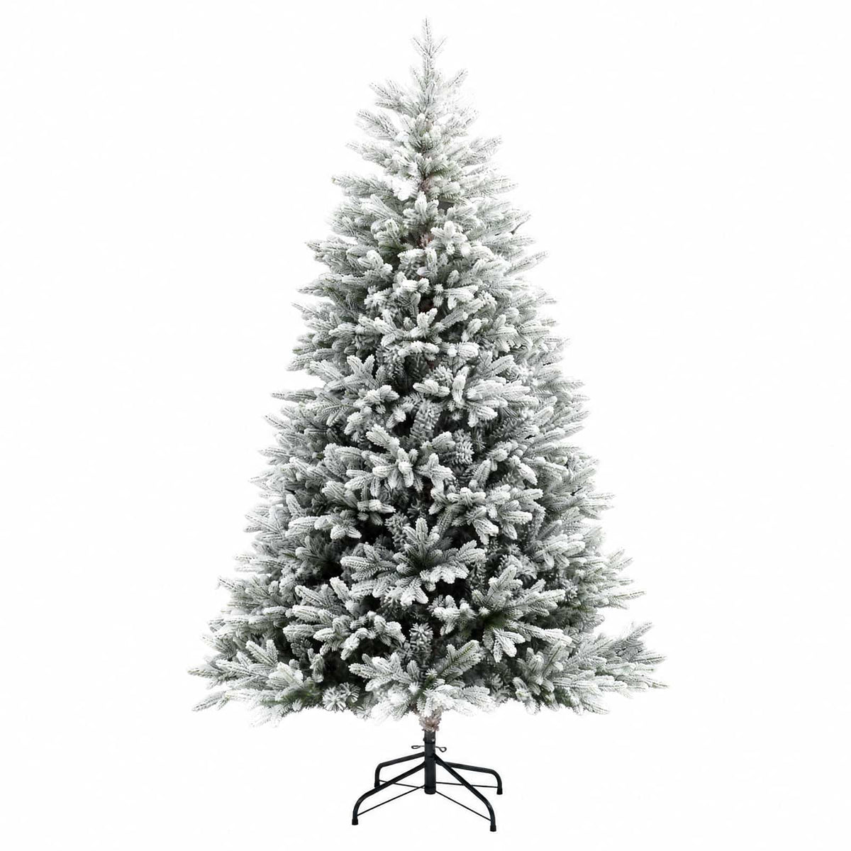 Umjetno božićno drvce s nogom 150 cm PVC i metal