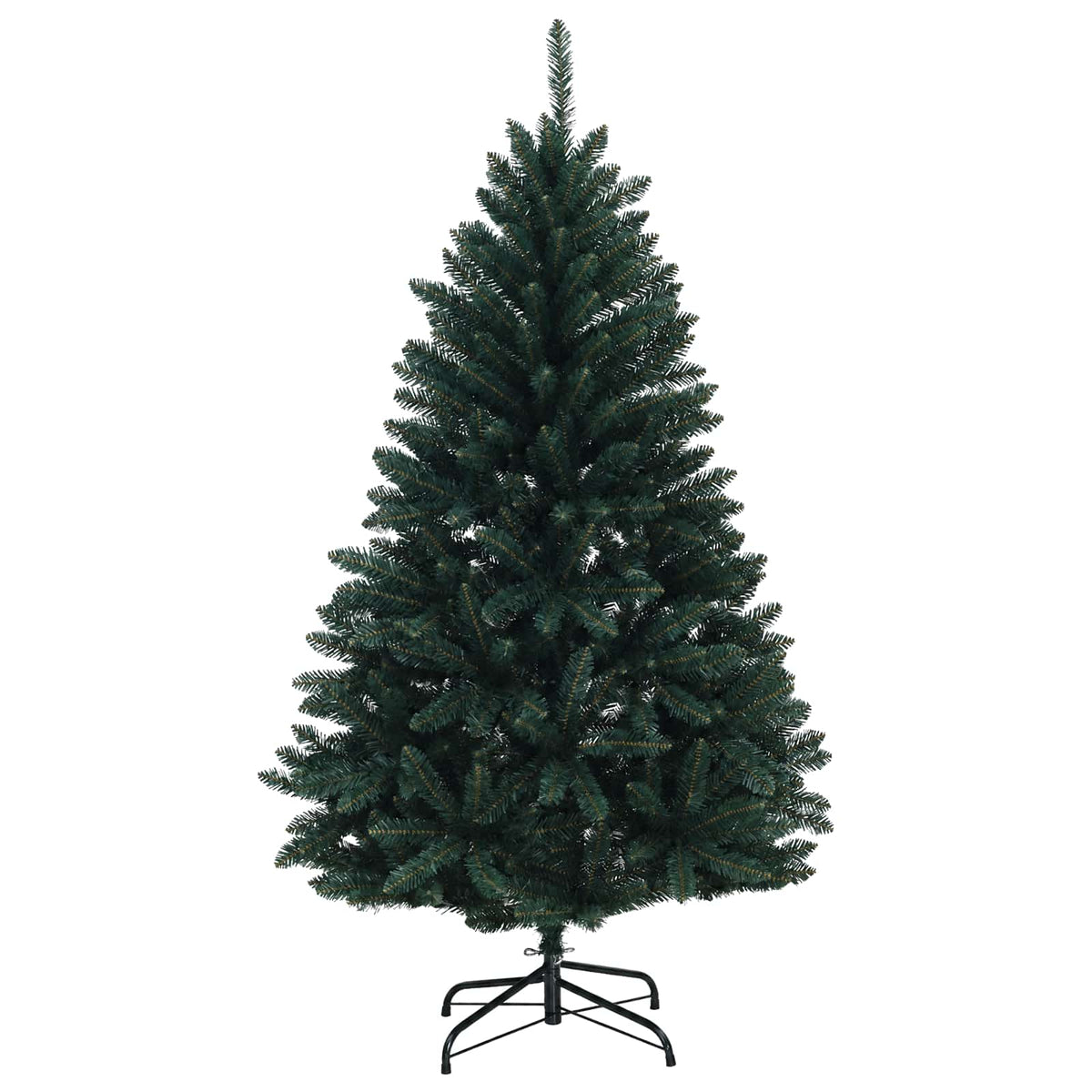 Umjetno božićno drvce s nogom 180 cm PVC Tamnozelena