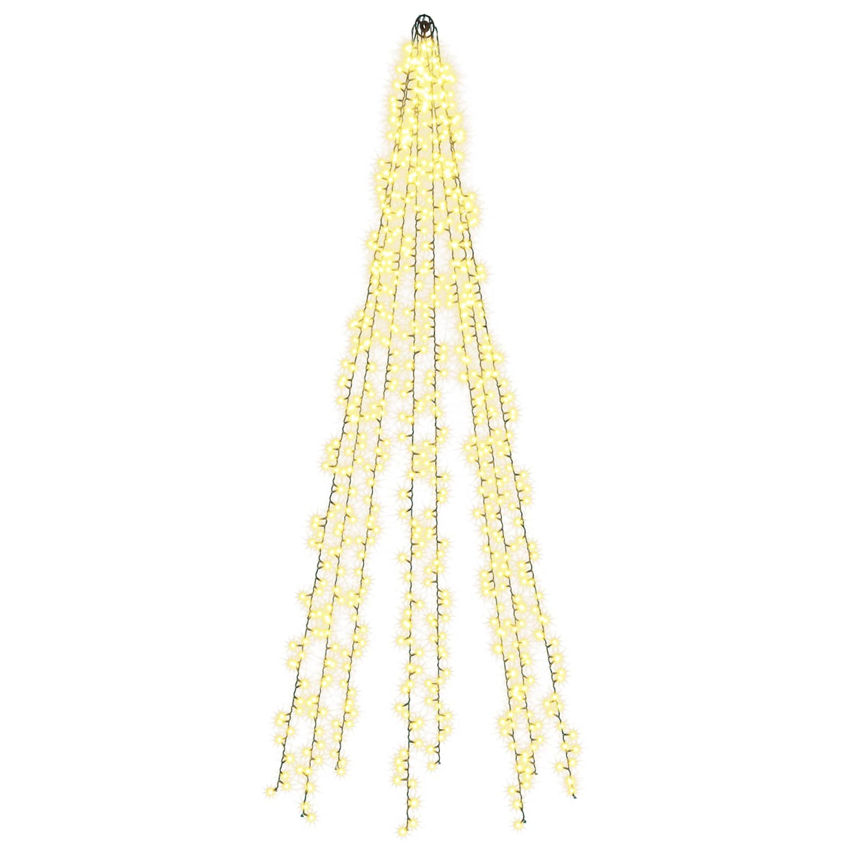Lampice za božićno drvce s 8 LED lampica 1000 LED lampica