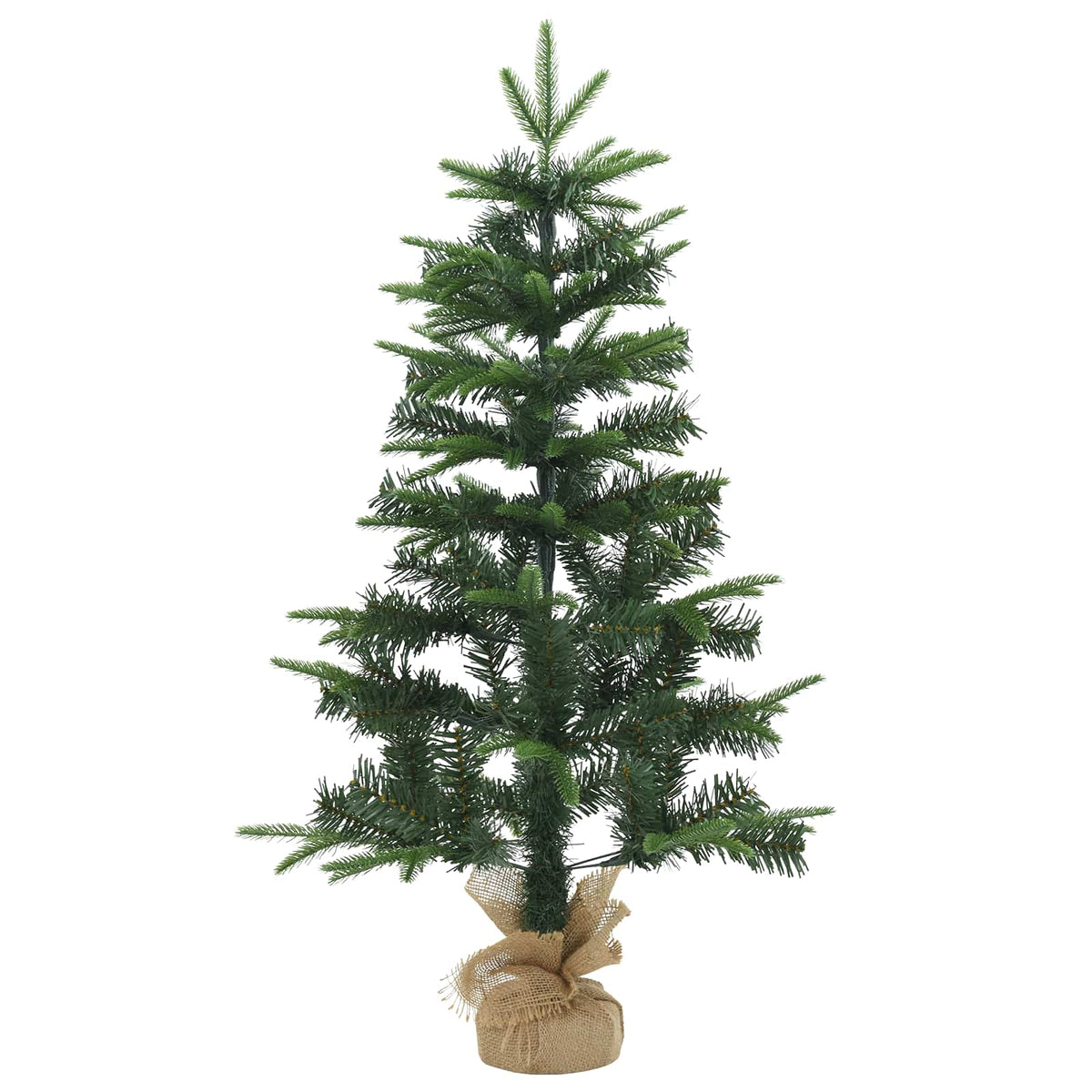 Set mini božićnih drvaca 60 cm PVC i PE Zelena