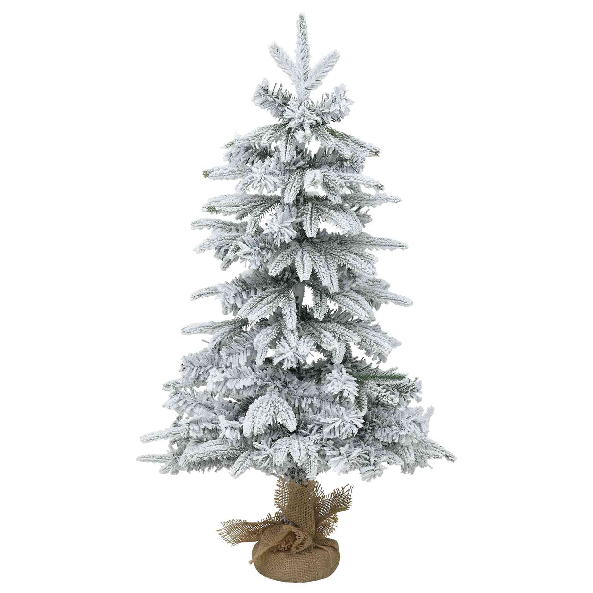 Mini božićno drvce 90 cm PVC i PE Zelena i bijela